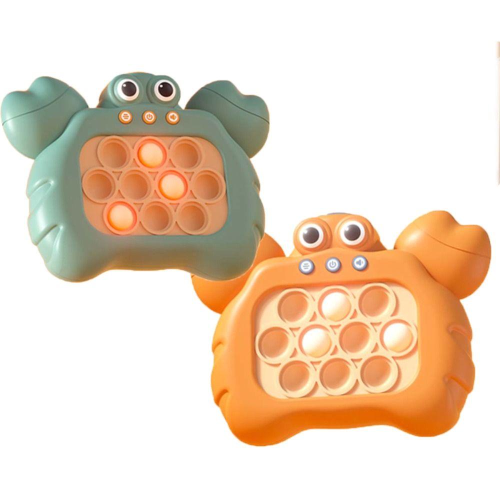 Game Gopher Kepiting MXBEAUTY|Console Series Mainan Quick Push Game Push Bubble Puzzle Games Mengalahkan Moles Compression Toys Speed Push It Fidget Toys Whac-A-Mole Toys