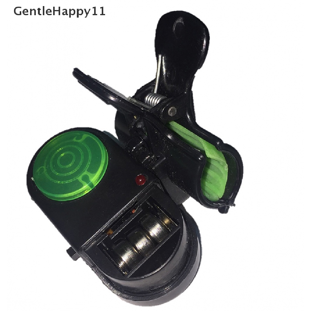 Gentlehappy Bel Alarm Ikan Gigit Elektronik Tiang Pancing Dg Lampu LED Alarm Device id