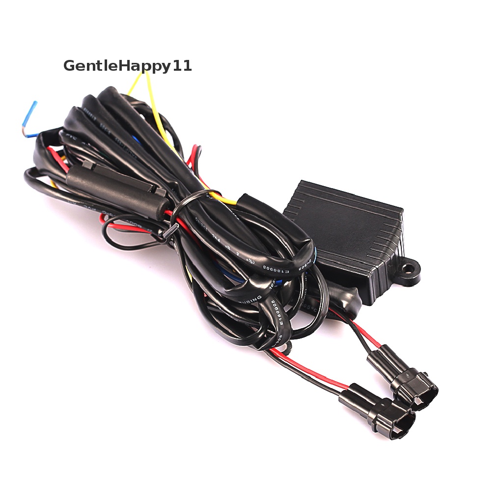 Gentlehappy DRL LED Daytime Running Light Relay Harness Saklar Kontrol On Off Otomatis 12V id