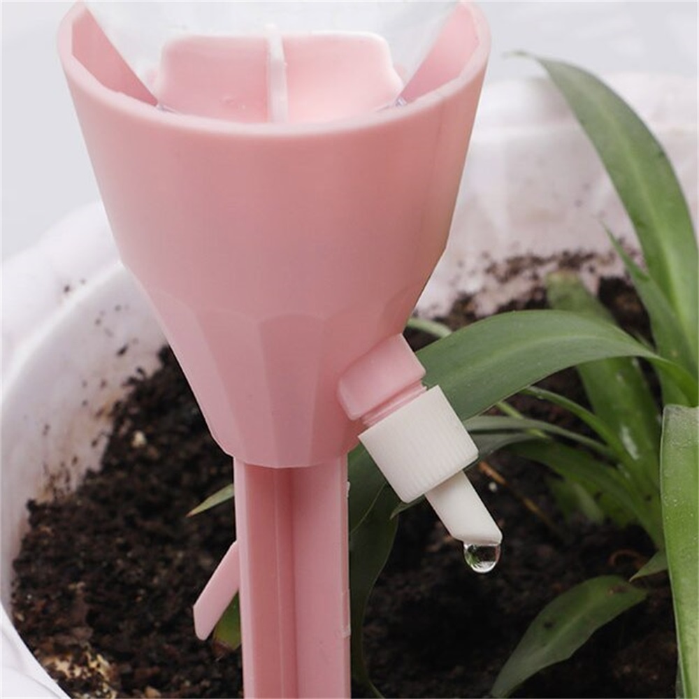 3pcs Alat Penyiraman Otomatis Adjustable Pot Seeper Lazy Person Gardening Watering Device