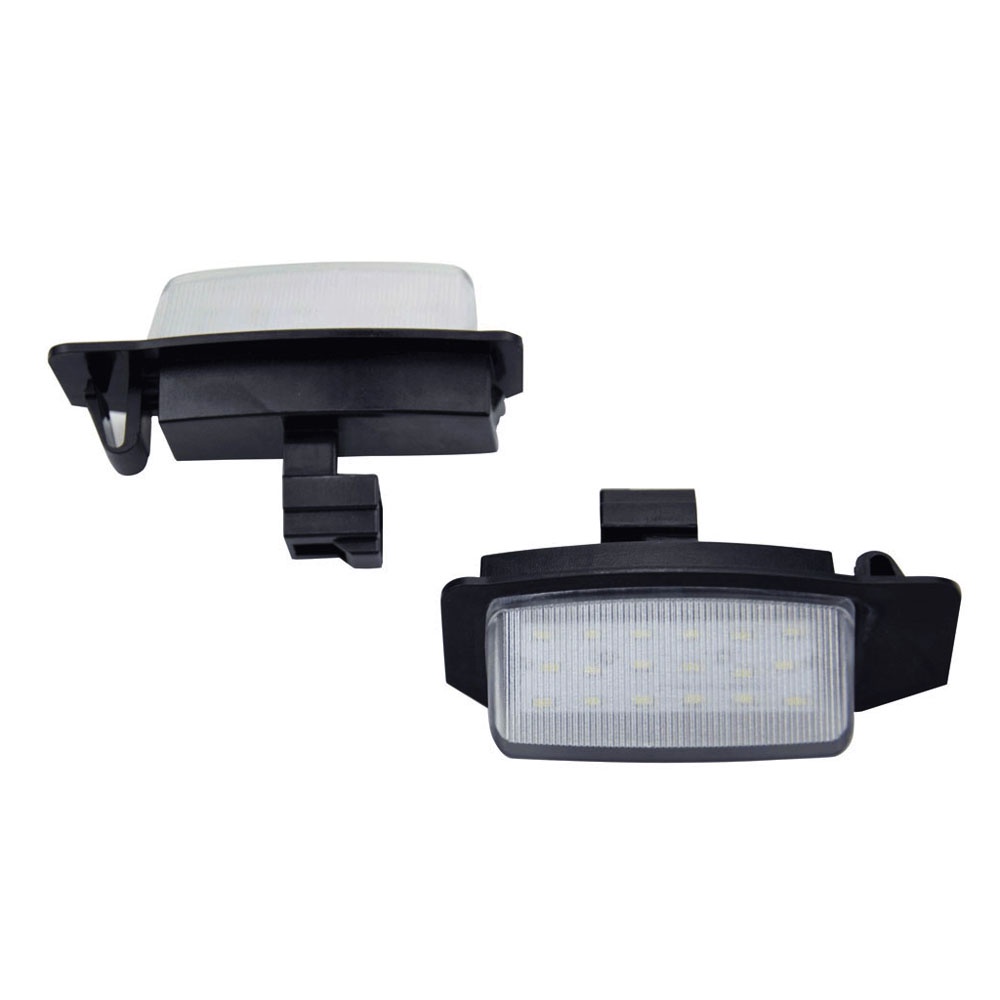 2pcs Lampu Plat Nomor LED Putih Lampu Plat Nomor Untuk Mitsubishi Eclipse1 2 3 4 Gerhana Cross Outlander Lancer Sportback