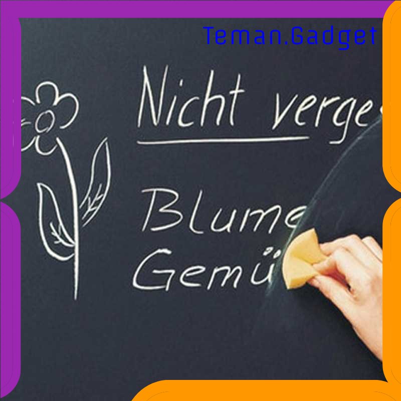 TG - ATK H&amp;F Stiker Dinding Papan Tulis Kapur Flexible 200 x 45 cm - 513