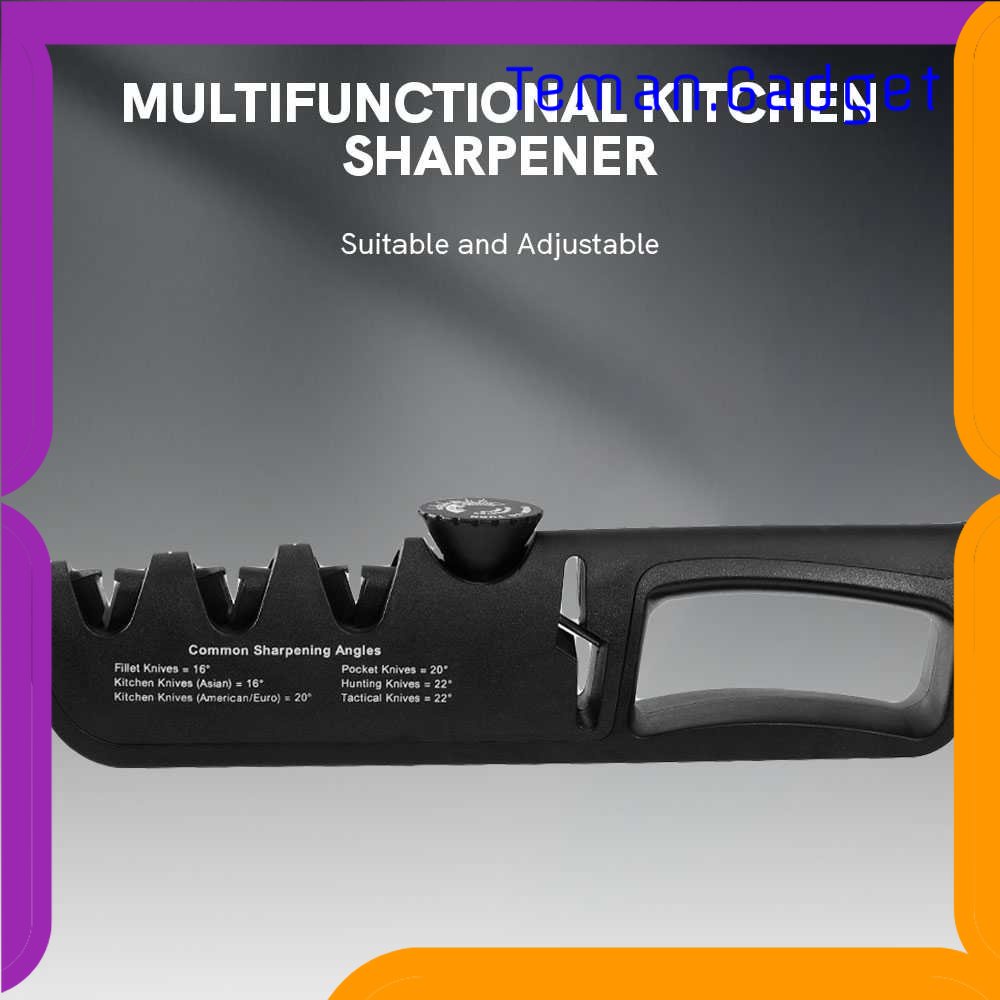 TG -  DPR WAK Pengasah Pisau Dapur 5 in 1 Gunting Knife Sharpener Profesional - WK2003C