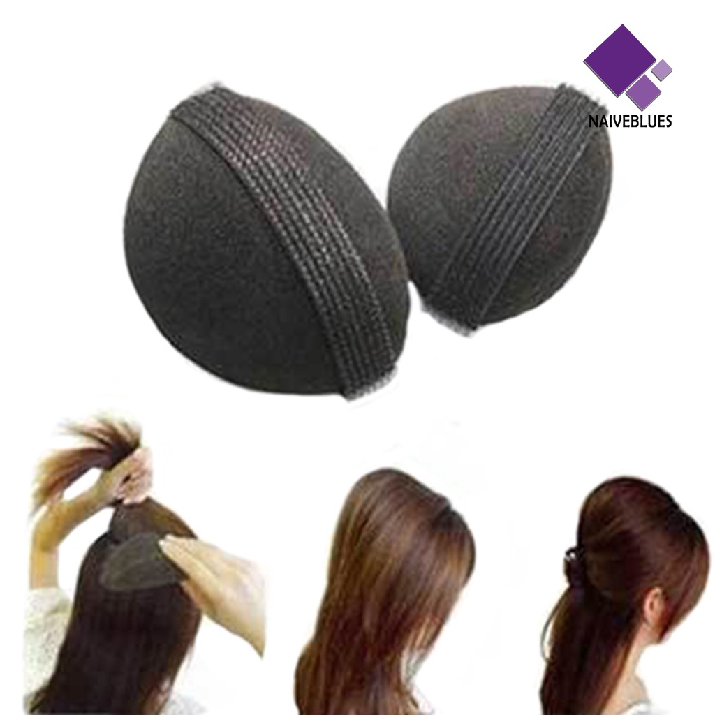 &lt; Naiveblues &gt; Gadis Wanita DIY Styling Rambut Magic Updo Memakai Sisir Klip Rambut