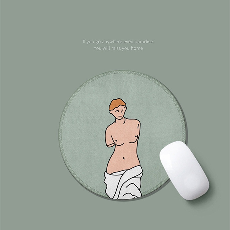 Alas Mouse Bulat Venus Mouse Pad Mona Lisa Alas Mouse Van Gogh Mouse Pad Van Gogh Mouse Pad black Pearl Multi-Series Mouse Pad
