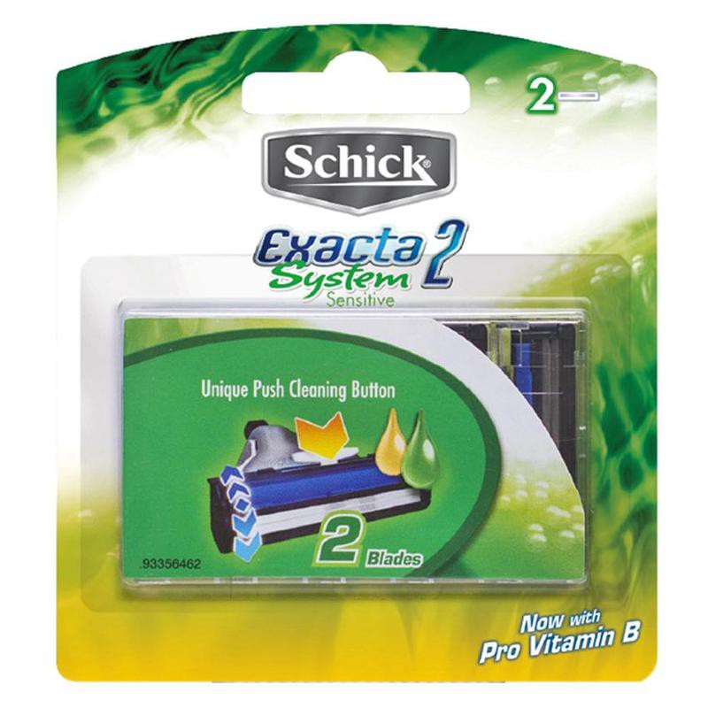 SCHICK Exacta 2 System Refill Isi 2 Cartridge