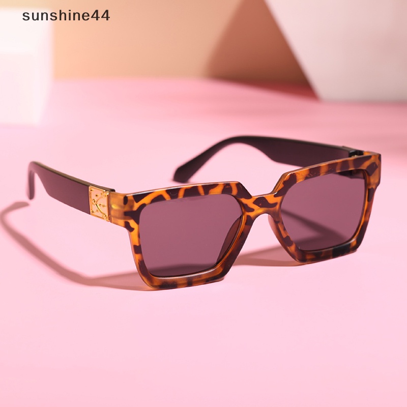 Sunshine Boy Girl Kacamata Hitam Anak Vintage Sunglasses Perlindungan UV Klasik ID