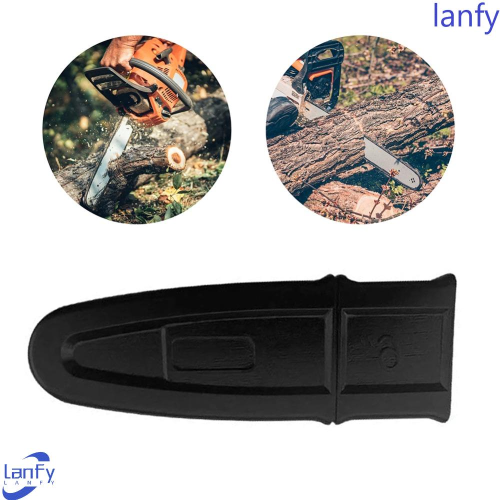 Lanfy Chainsaw Bar Protect Cover Alat Berkebun Chain Saw Sleeve Power Tools Aksesoris Gergaji Pelindung Lengan Chain Guard Cover