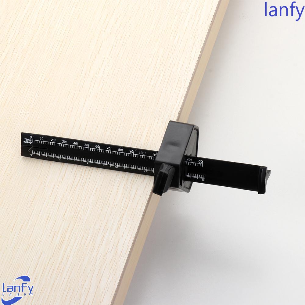 Lanfy Paralel Marking Gauge Untuk Woodworking 0-150mm Dengan Penggaris Skala Scribe Alat Ukur Gauge Scriber Marking Tool