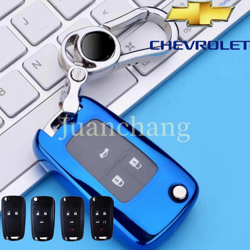 2per3 /4 /5Tombol TPU Penutup Kunci Mobil Untuk Chevrolet Cruze Aveo colorado Trax Sail Malibu Captiva Opel Vauxhall Astra J Corsa Insignia Remote Flip key cover Cas keychain Aksesoris