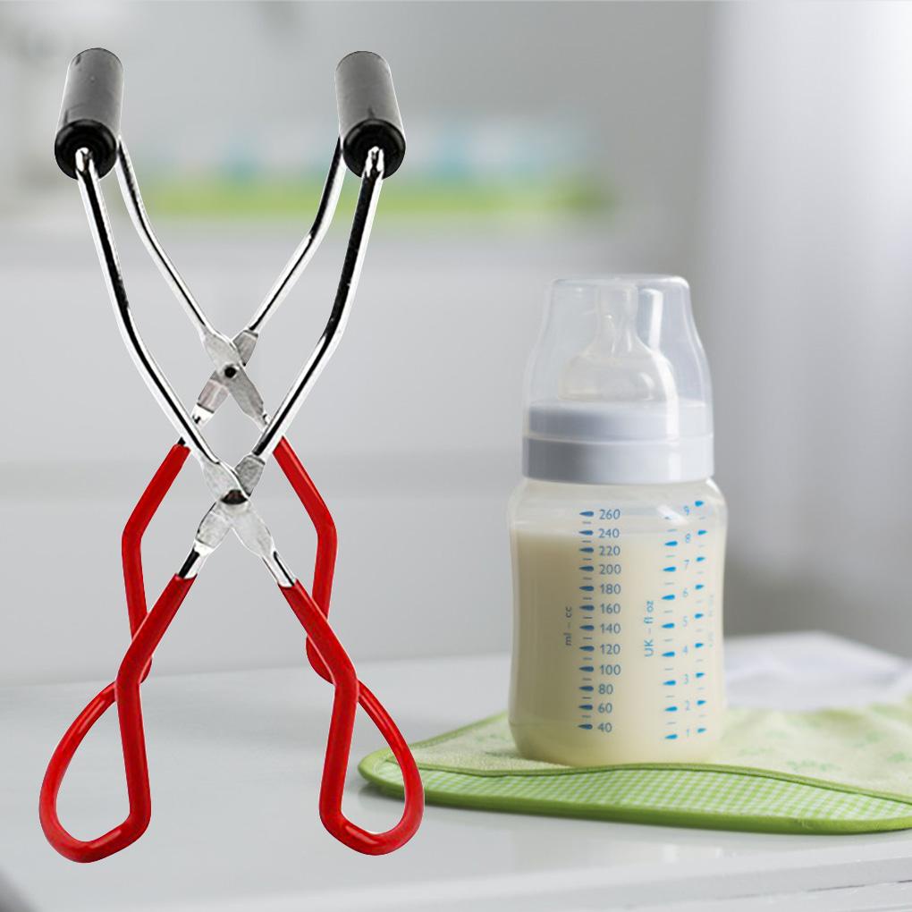 Alat Pengangkat Toples Kaleng Anti Panas Anti Slip Mulut Lebar Dapat Klip Gripper Penjepit