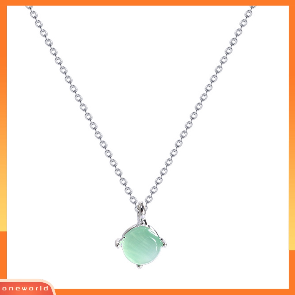 [EONE] Kalung Indah Anti-deform Serbaguna Trendi Dekoratif Tembaga Tulang Selangka Rantai Kalung Pakaian Sehari-Hari