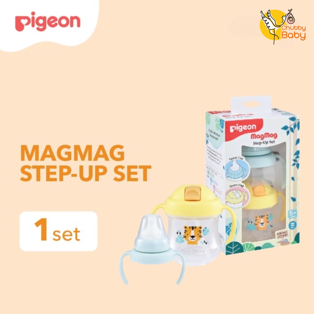 Pigeon Magmag Step Up Set