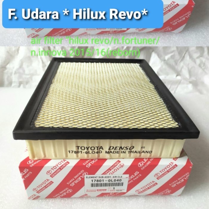 Toyota Fortuner air filter/filter udara 17801-0L040