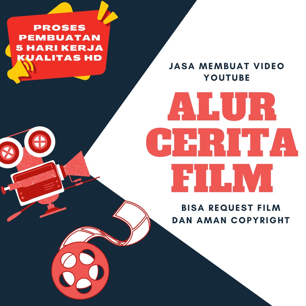 Jual Jasa buat konten youtube alur cerita film (bisa request film)