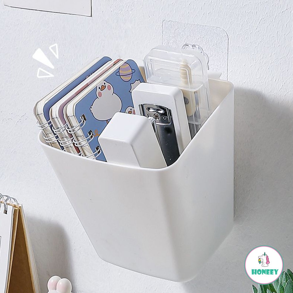 Ember Penyimpanan Gantung Kotak Penyimpanan Kamar Mandi Wadah Penyimpanan Portable Gantung Dapur Mini Hanging Storage Basket Tempat Pulpen