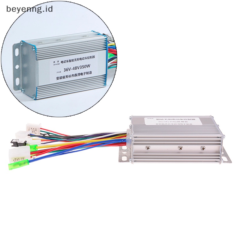 Beyen 36v/48v 350w dc Sepeda Listrik e-bike scooter brushless motor dc controller ID