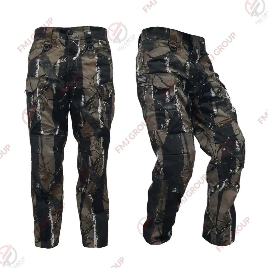 Celana Blackhawk Loreng Camo / Celana Helicon woodland camoflage full cotton ripstop / celana panjang