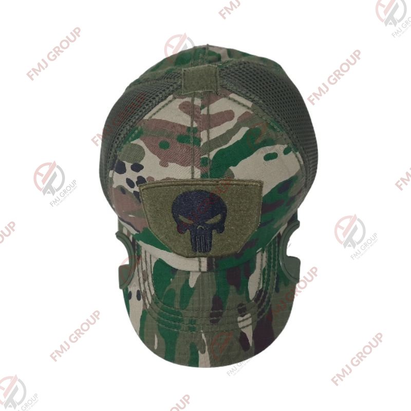 Topi Coak Loreng Kasad TNI NKRI Terbaru Tactical Punisher Premium  Topi Coak Punisher Baseball Cap Sepeda