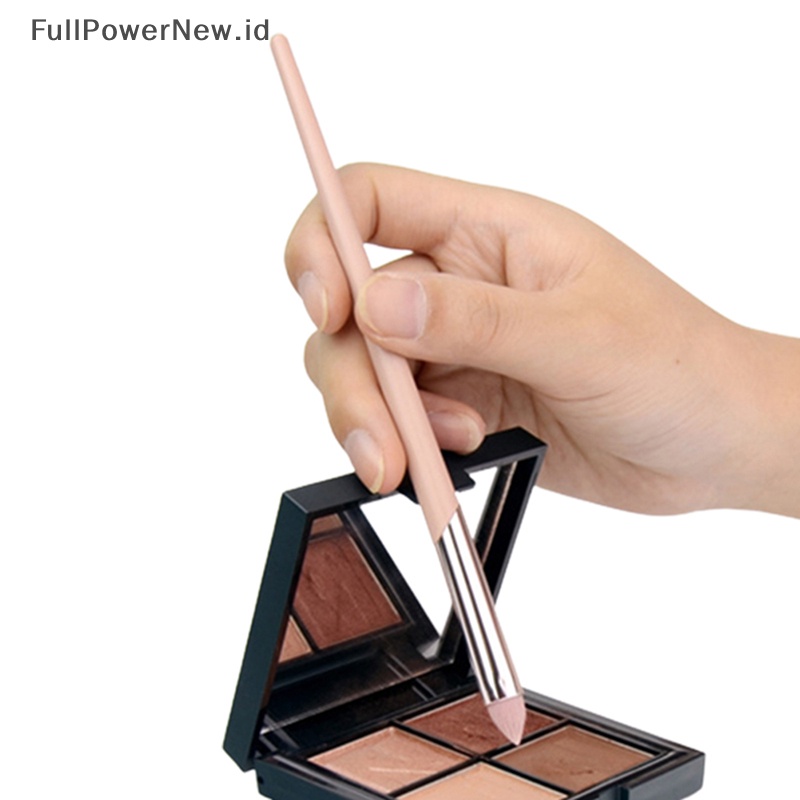 Power 1Pcs Alat Kuas Makeup Eye Shadow Blender Meruncing Ultra Lembut Alat Kecantikan ID