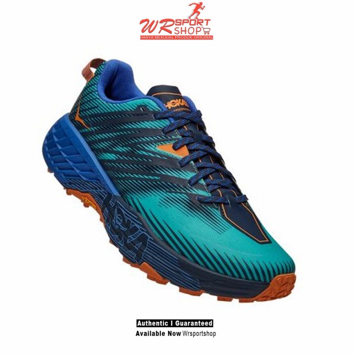 Hoka One One Speedgoat 4 Mens Trail Running - Atlantis / Dazzling Blue