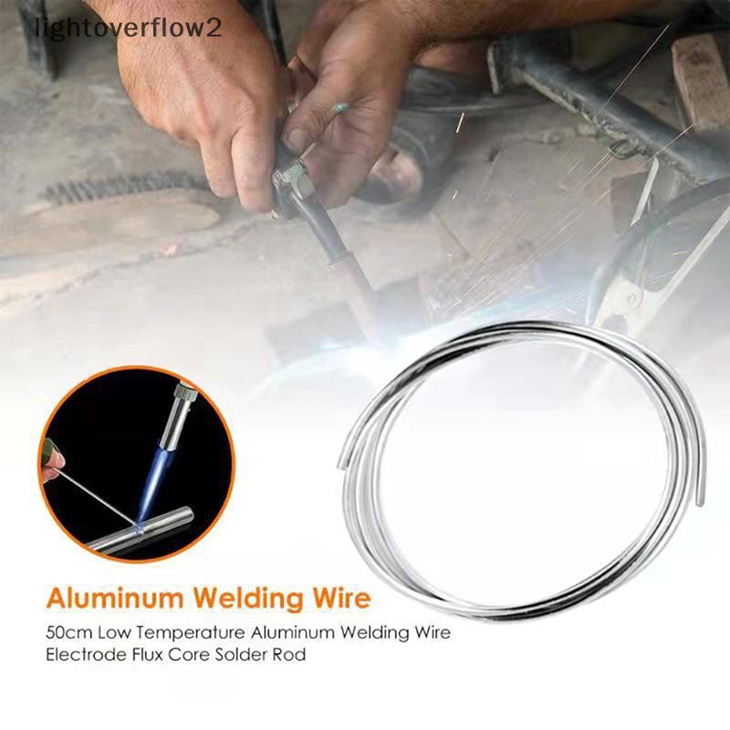 [lightoverflow2] Copper Aluminium Brass Brazing Welding Rod Kawat Las Elektroda Fux-cored [ID]