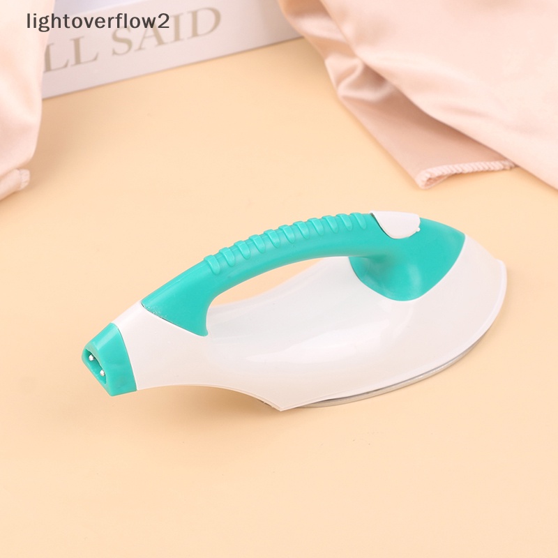 [lightoverflow2] Setrika Traveling Elektrik Mini Portable Untuk Pakaian Dry US Plug Household Handheld Mini Electric Iron [ID]