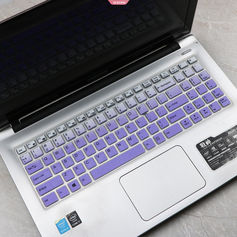 Cover Keyboard Untuk HASEE Ares Z7M-KP5GZ K670D-G4E6 G5420 i5-8300H 15.6 Inch Mobile Workstation 15.6 Silikon Pelindung Skin Case [ZXL]