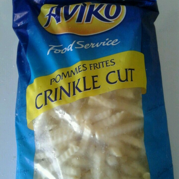 

kentang goreng avico crincle cut 2.5kg kemasan premium