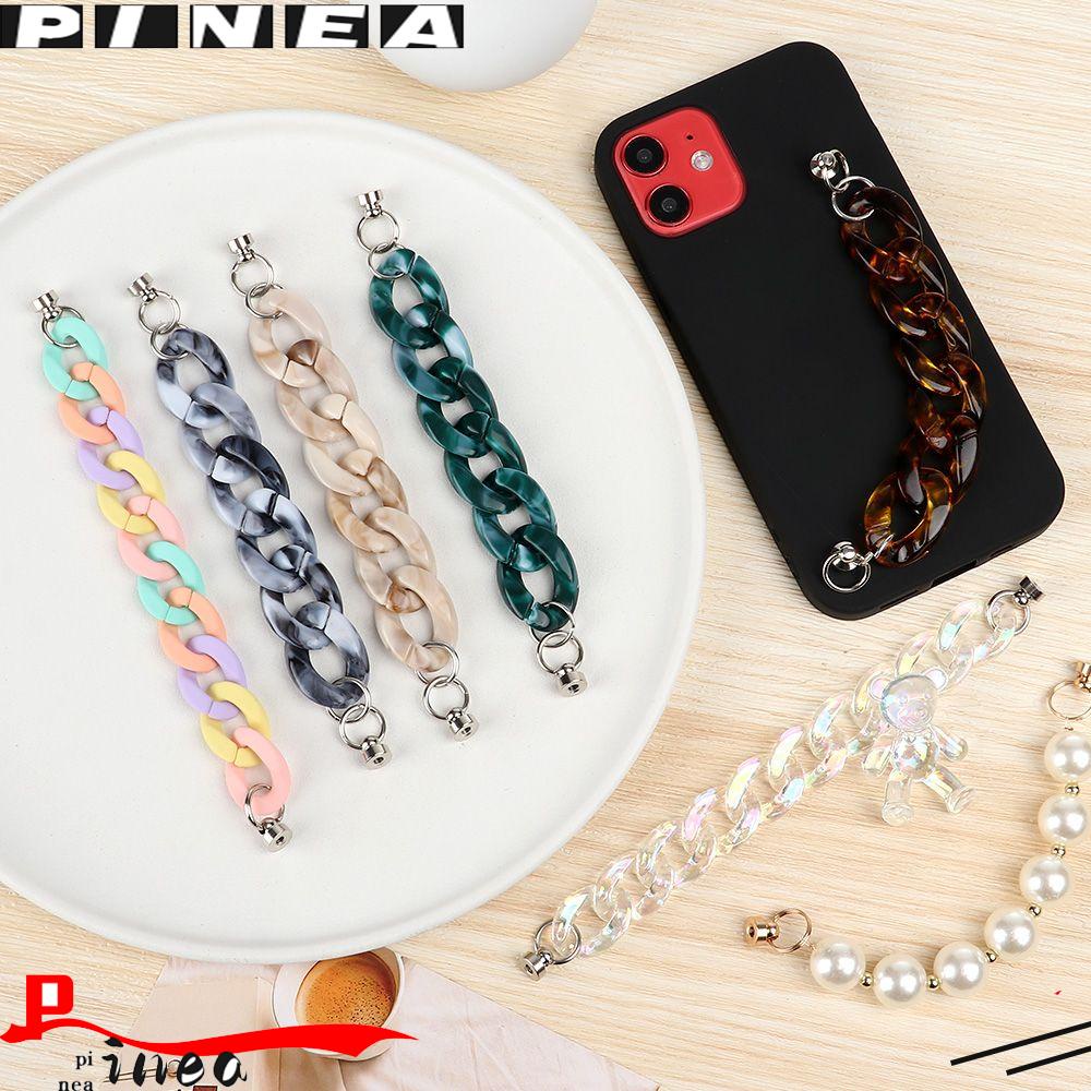 Liontin Ponsel Nanas Tali Handphone Lucu Dekorasi Casing Ponsel Anti Hilang