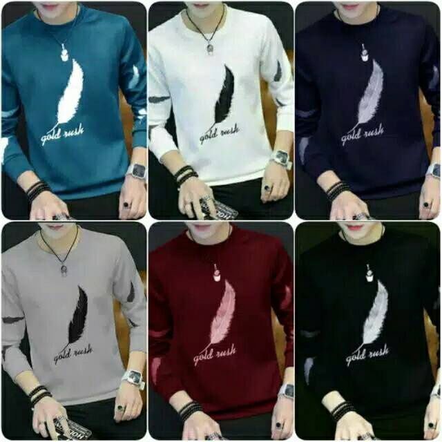 BISA BAYAR DI TE,MPAT/ baju distro agus KAOS TANGAN PANJANG realpic GQ