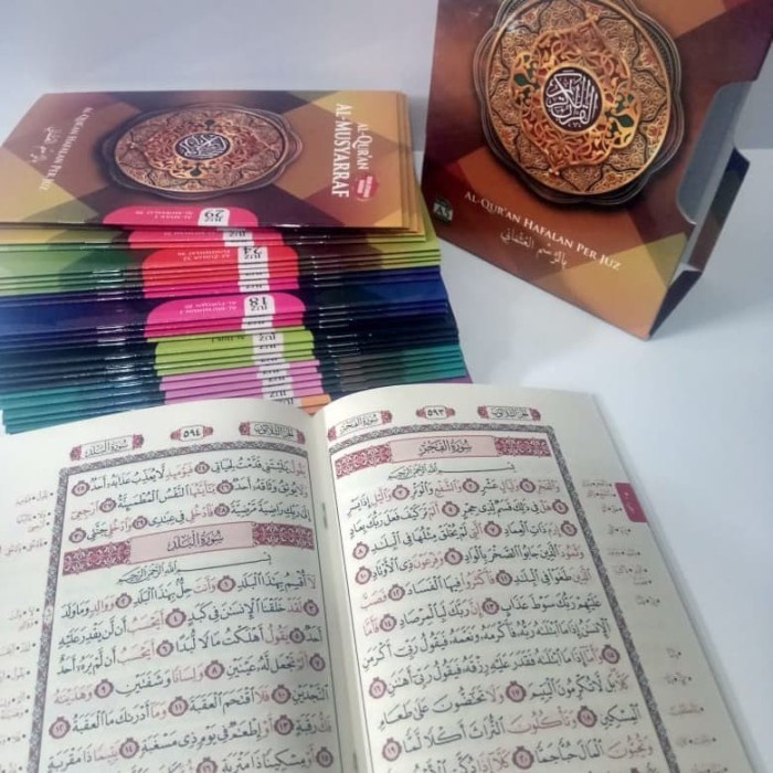 Al Quran Hafalan Per Juz Al Musyarraf A5