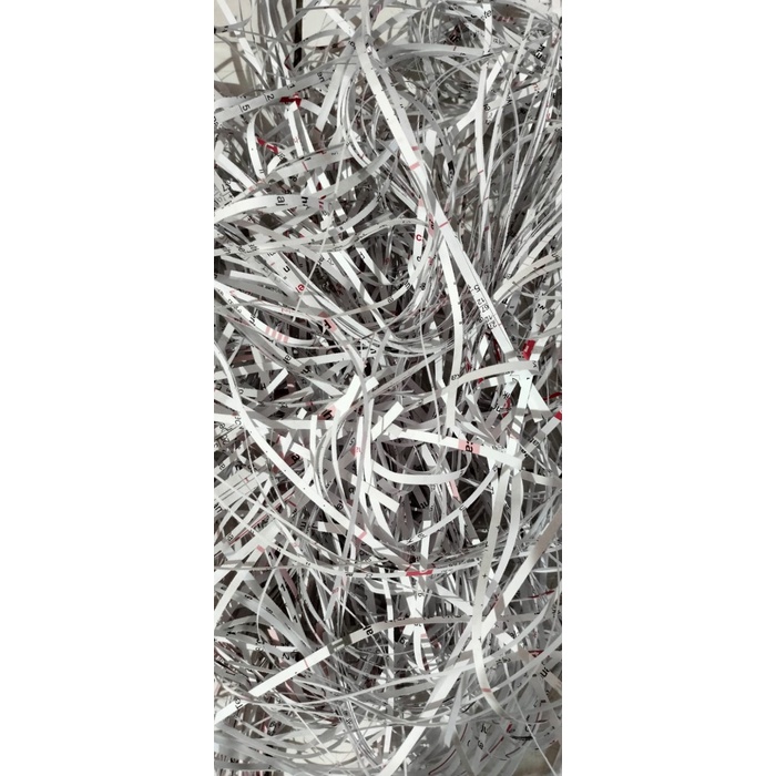

ARS04 Kertas Serut Packing Hampers Cacah Putih Bersih Shredded Paper - Ada tulisan