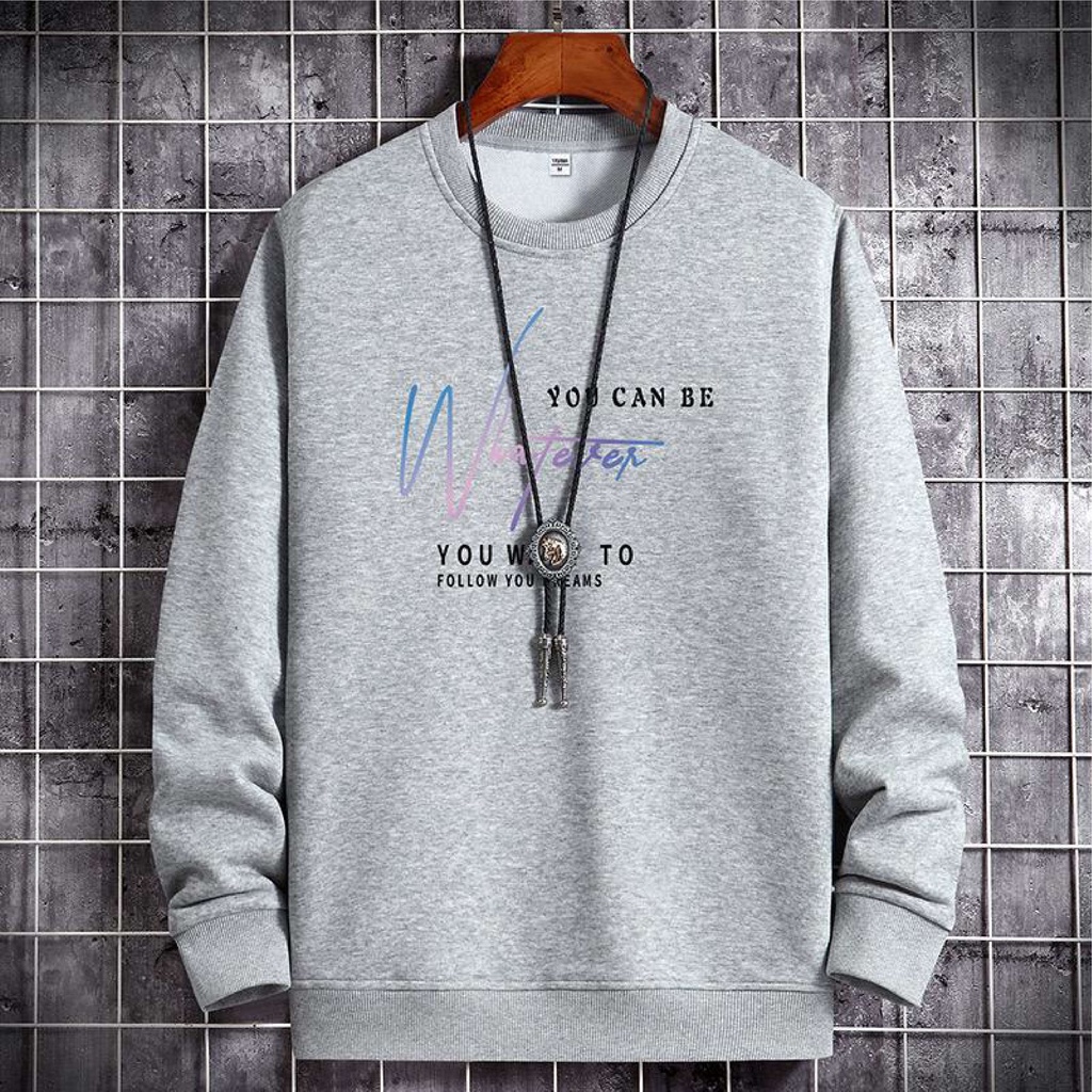 Bisa Bayar Di tempat/ BS//T-SHIRT WHATERES BAJU LENGAN PANJANG PRIA FASHION REAL PICTURE