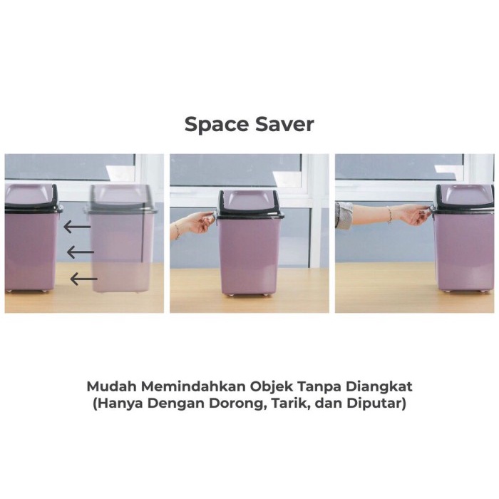 Roda Tempel Stainless 360 Derajat Putar Serbaguna Roda Storage Box