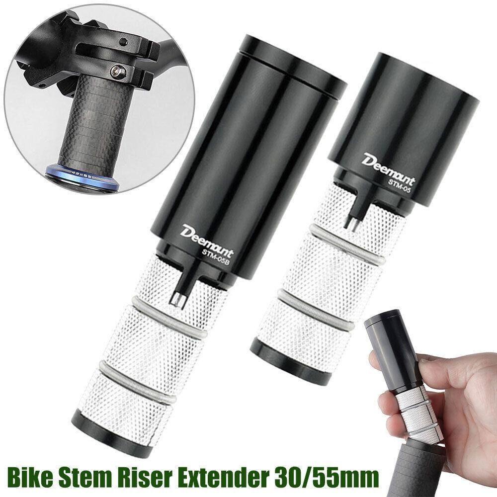 R-FLOWER Bike Fork Stem Extension Aksesoris Sepeda Bicycle Hidden Handle Booster Fork Stem Extension Riser Bike Extension Adaptor Stang Riser