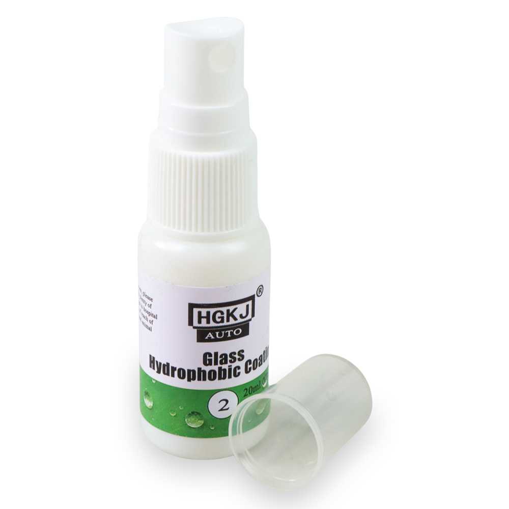 Semprotan Hydrophobic Glass Coating Waterproof Liquid 20ml HGKJ 2