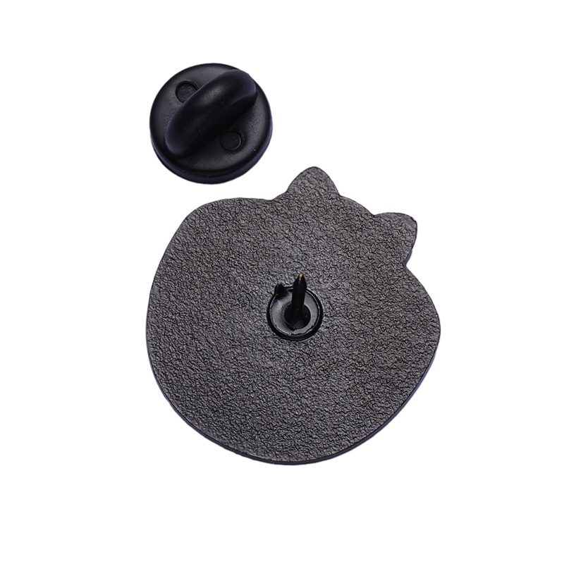 Buah-buahan Lucu Kucing Enamel Pin Strawberry Manis Lemon Bros Lencana Kartun Hewan Kerah Lencana Ransel Perhiasan Hadiah