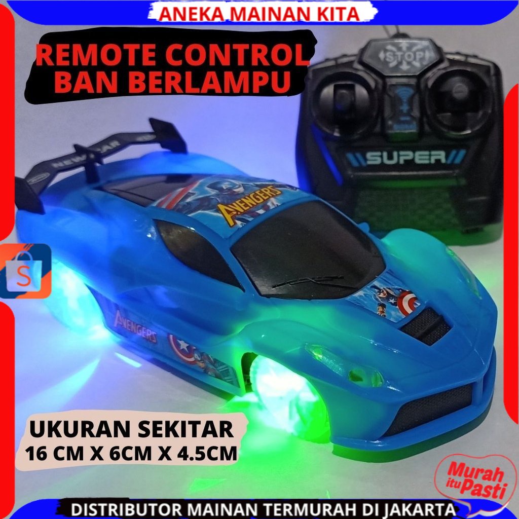 (BISA COD) PROMO MOBIL REMOTE CONTROL SUPERCAR REMOTE CONTROL MOBIL BALAP BERLAMPU KABIN TERBARU