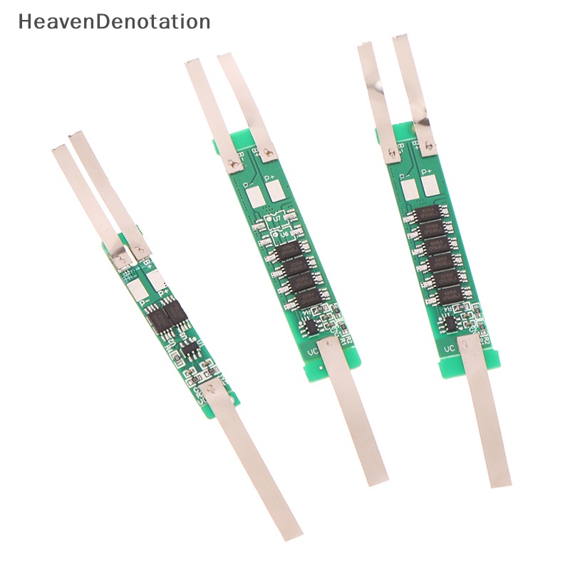 [HeavenDenotation] 5pcs 2S 7.4V 2A 3A 4.5A 6A 7.5A 9A BMS Papan Perlindungan Li-ion Untuk 18650 Li-ion Lithium Lipo Cell Aksesoris HDV