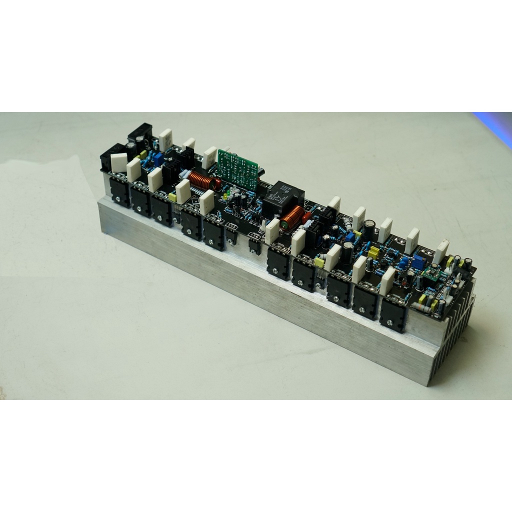 KIT AMPLIFIER G77 FULLBRIDGE BTL LENGKAP HEATSINK