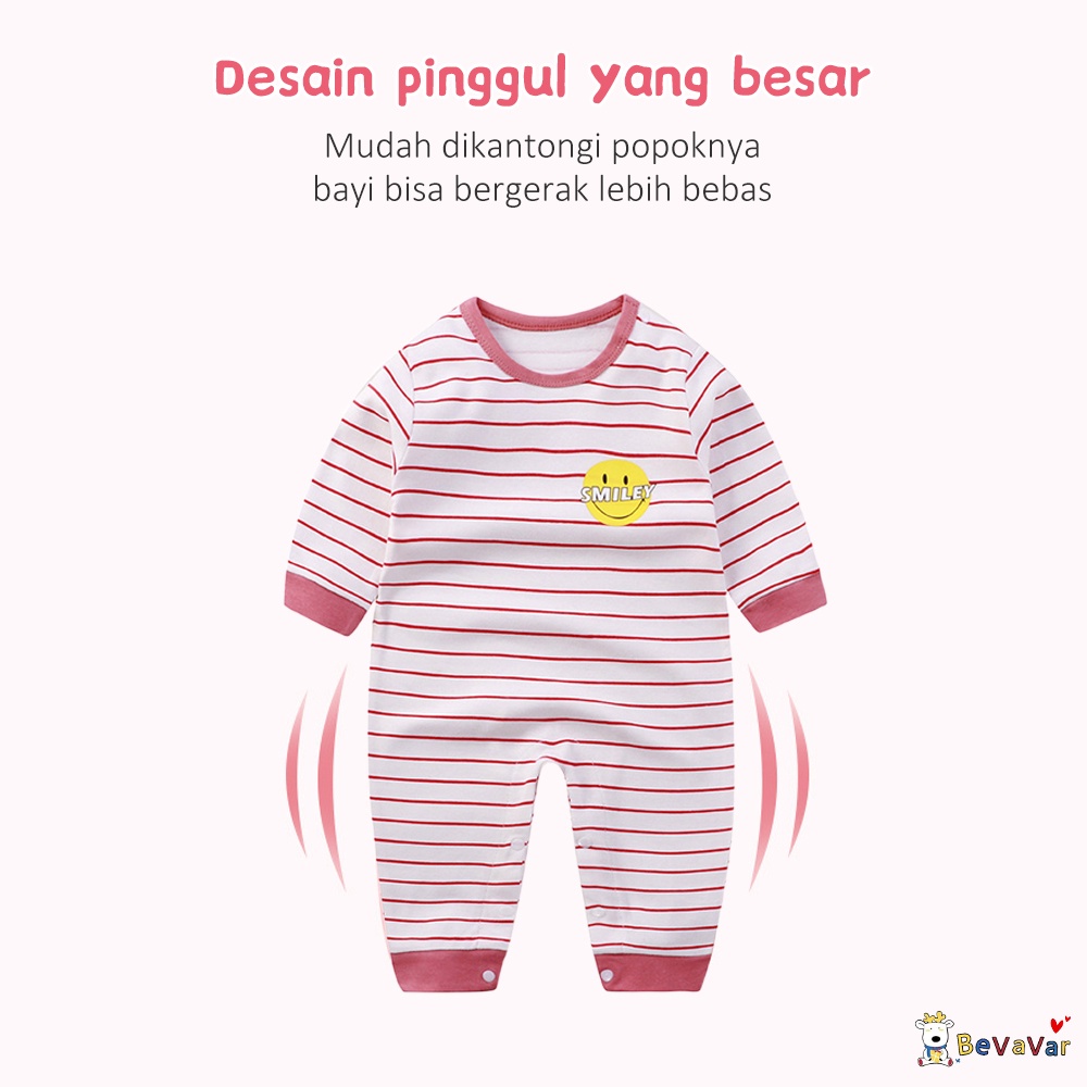 BEVAVAR Sleepsuit Romper Bayi Newborn/Jumper Bayi Lengan Panjang