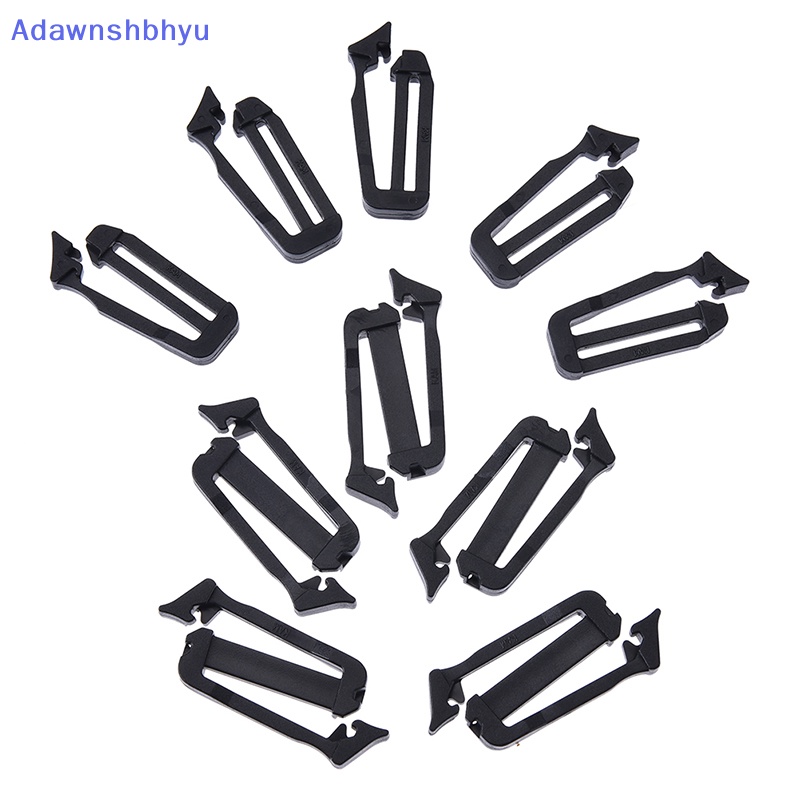 Adhyu 5x molle webbing buckle strap belt end clip adjust keeper Aksesoris Ransel ID