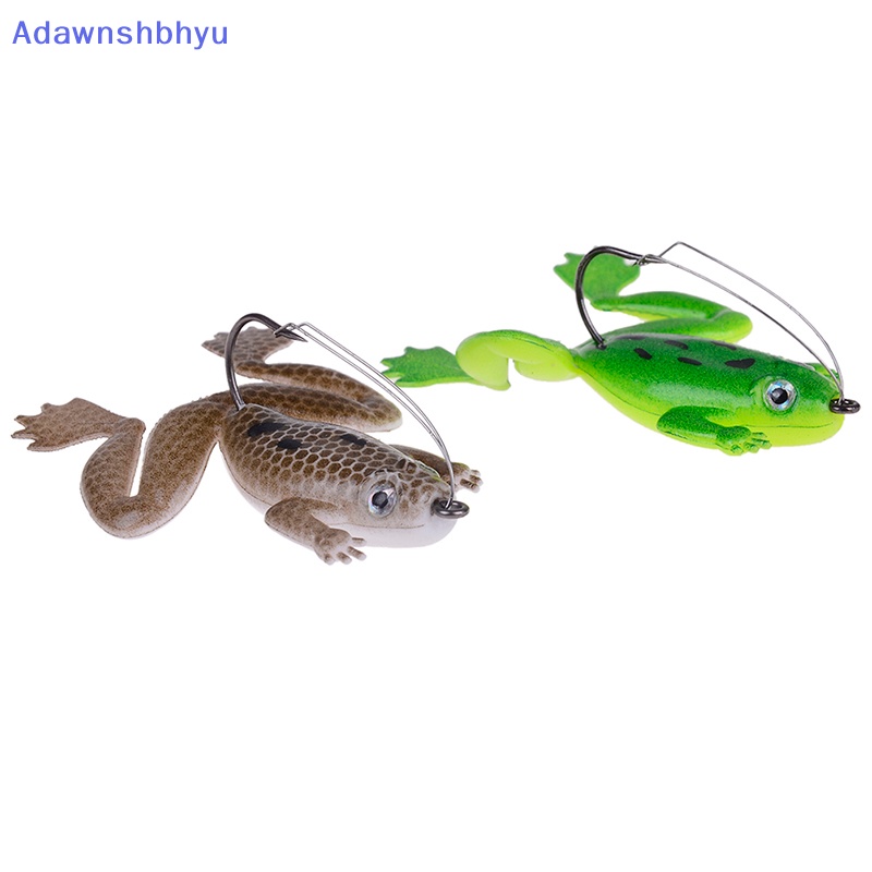 Adhyu Frog Snakehead Fishing Lure Pensil Pancing Ikan Kecil Umpan Buatan Bass Hook ID