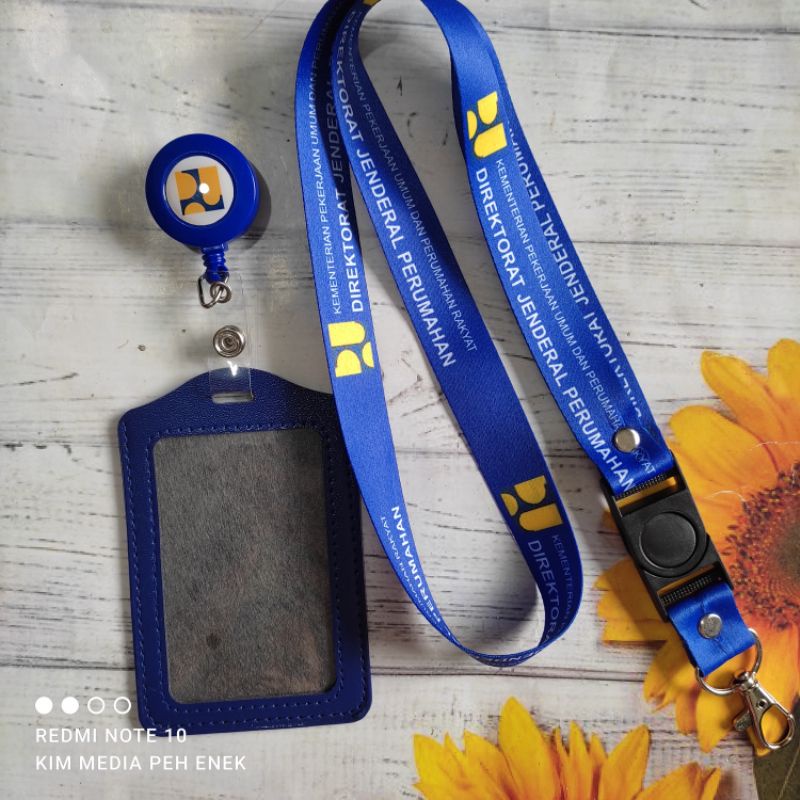 

Tali id card PUPR / LANYARD PUPR Kementerian oekerjaan umum dan perumahan printing