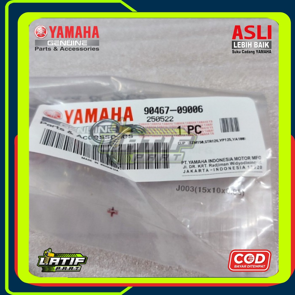 CLIP KLIP KLEM SELANG BENSIN RX KING ORIGINAL 90467-09006