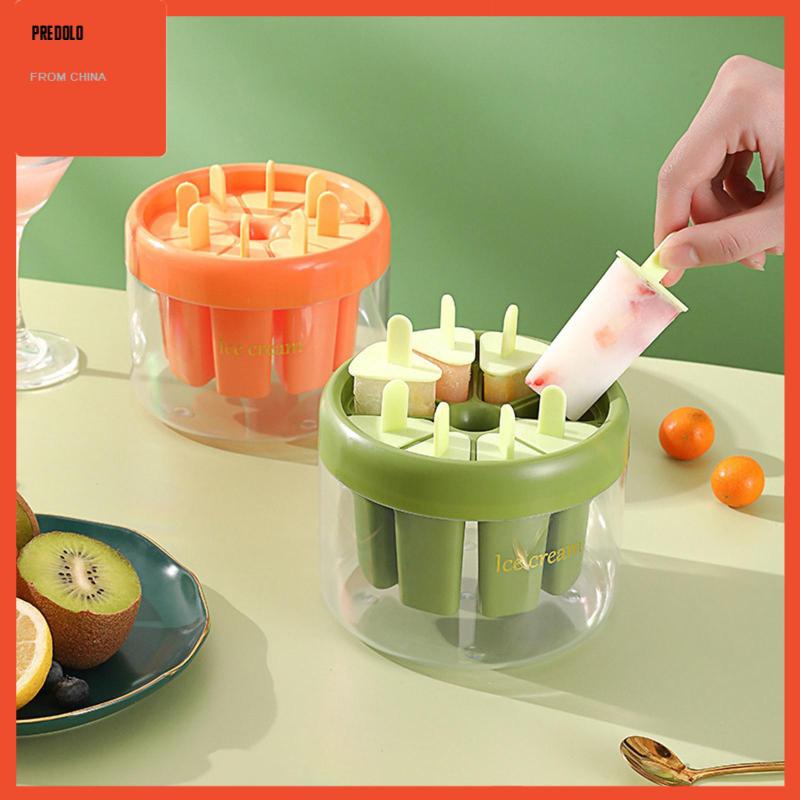 [Predolo] Popsicle Maker Reusable Easy Release Alat Pembuat Es Lilin Untuk Kue Rumah