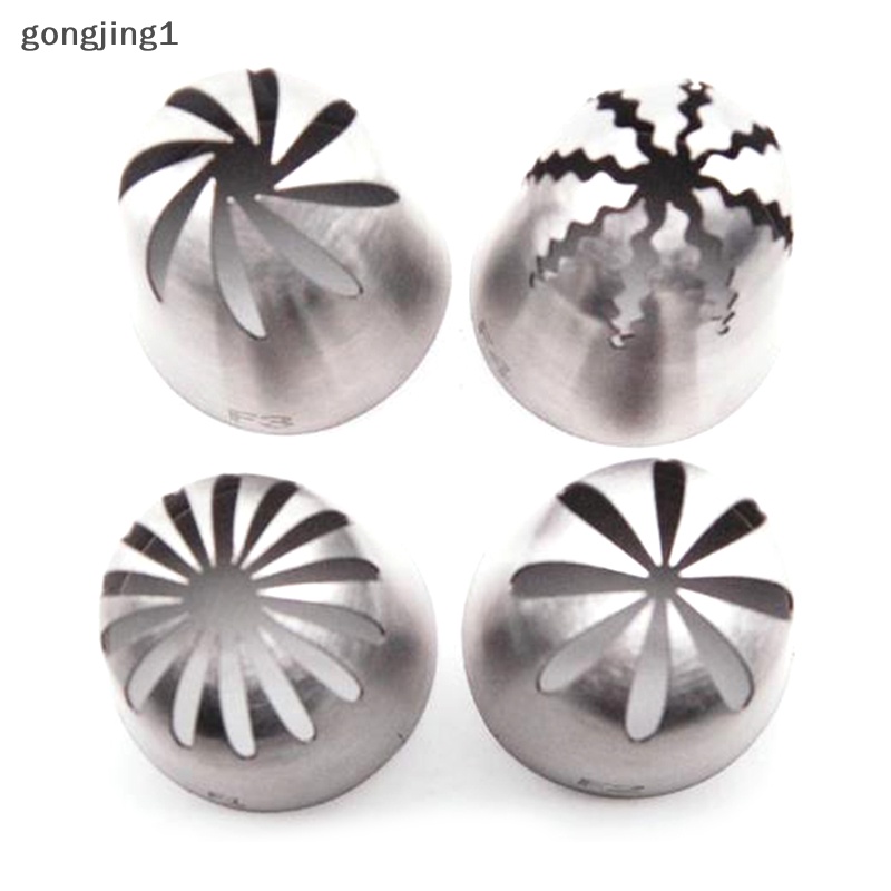 Ggg Ukuran Besar Bunga Mawar Cream Icing Piping Nozzle Stainless Steel Pastry Tips ID