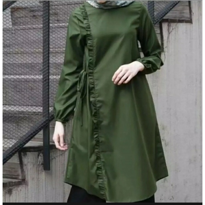 TUNIK TERBARU NADA SERUT / FASHION MUSLIM / ATASAN WANITA / TERMURAH / TERKINI