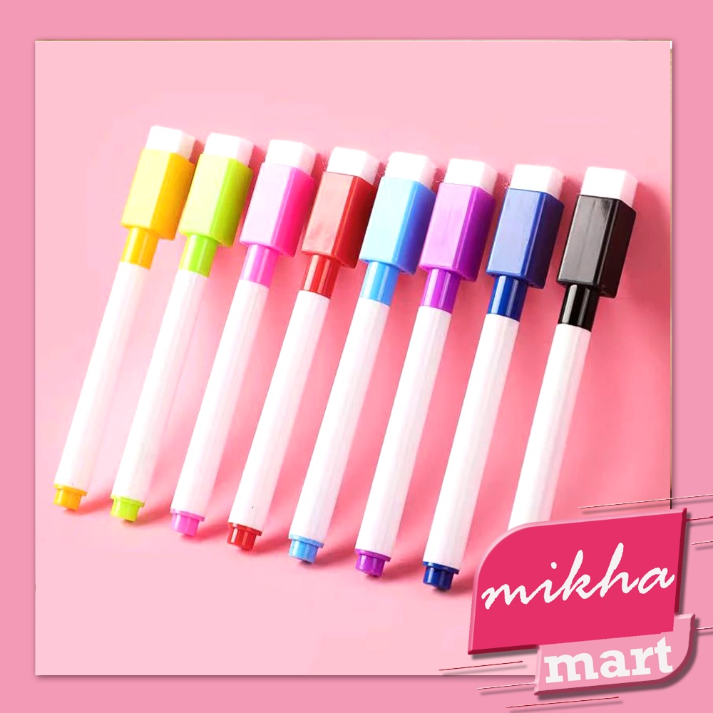 

Spidol Whiteboard Magnet Bisa Dihapus Warna Warni - MKM
